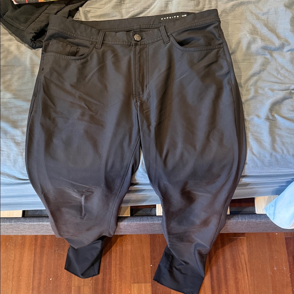 Black dunning golf pant 34